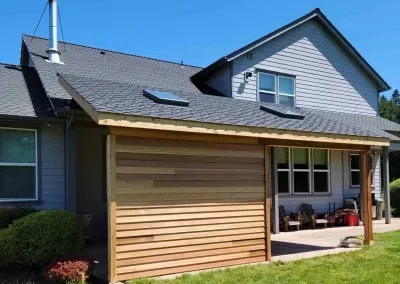 Covered Patio Home Addition in Redmond