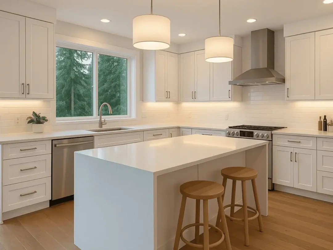 Quartz Kitchen Remodel in Seattle, WA by Elite Remodeling Seattle — Project 1 project photo