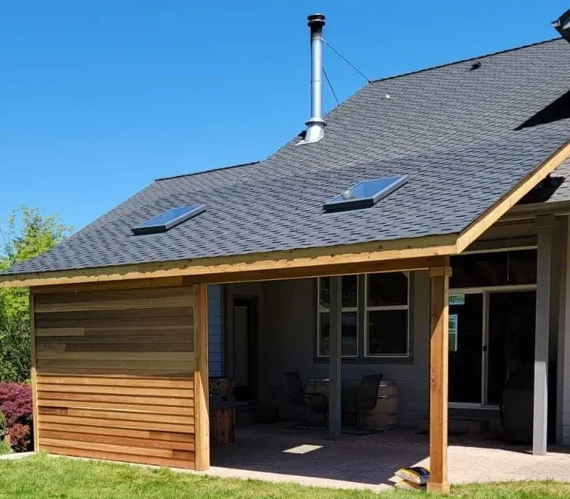 Seattle covered patio shingle roof cedar e1783871113737